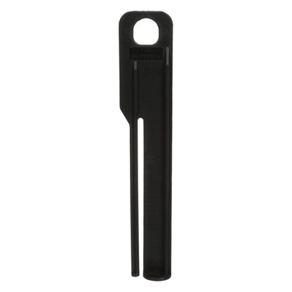 Angled view of a Sulzer Mixpac PLB 050-10 10:1 ratio manual plunger for two-part structural adhesive cartridges.