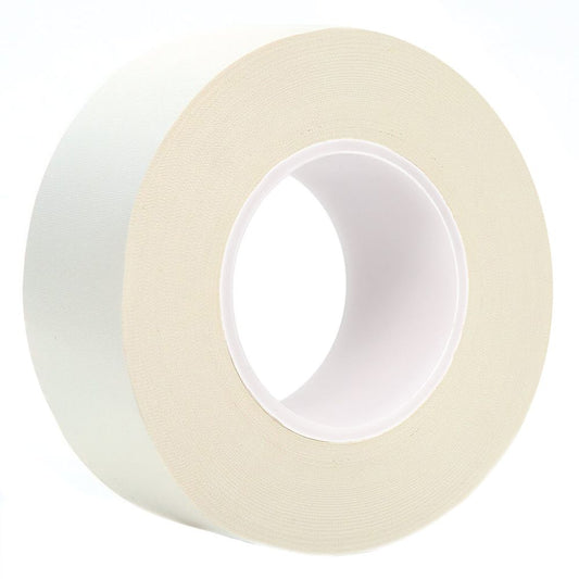 White UHMW polyethylene pressure sensitive elastomeric tape DW403 on a white background
