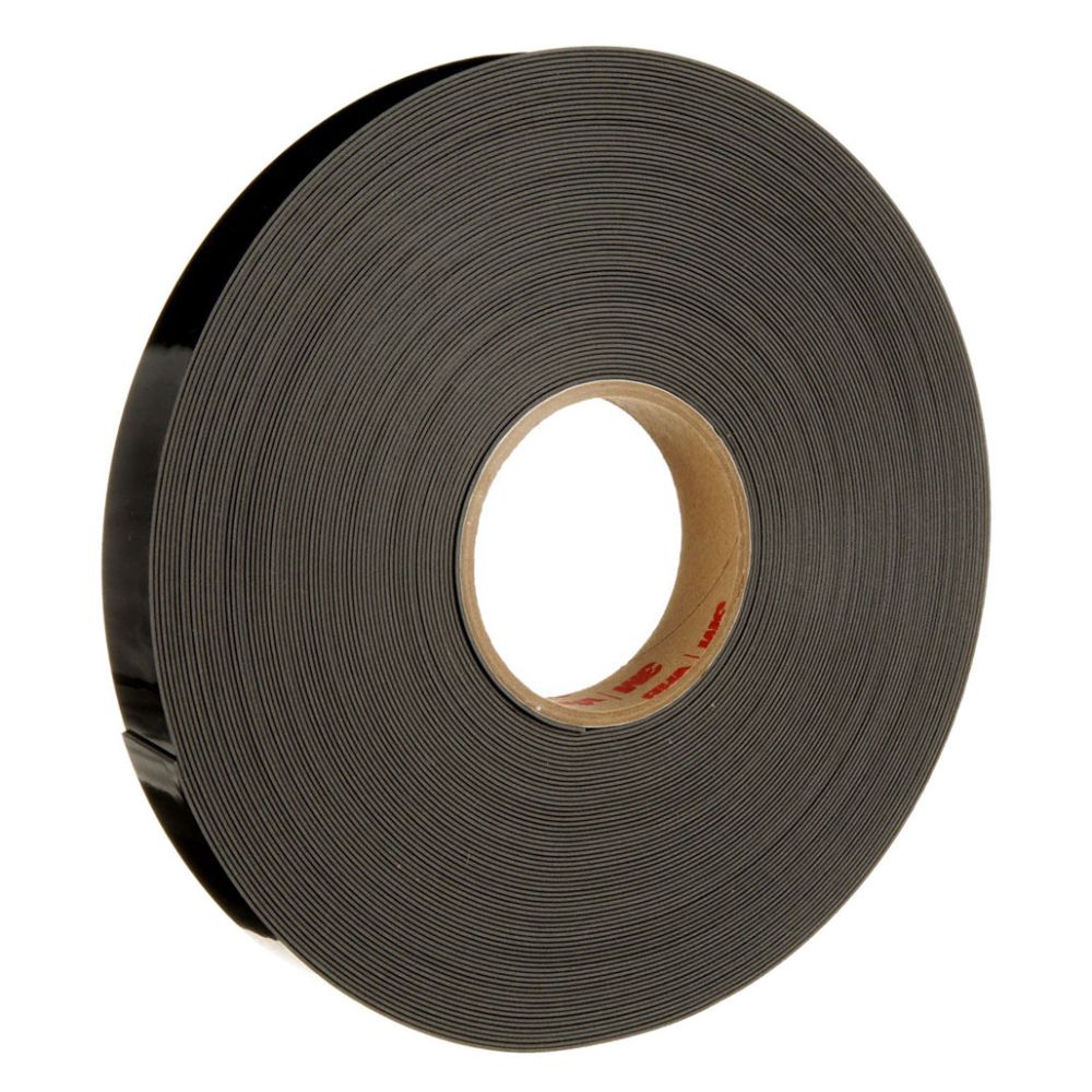 VHB 4949 Black Polyester Film Liner Double-Coated Tape 48in x 33m 45mil