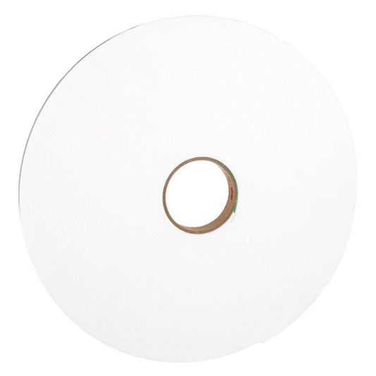 VHB 4959 White Polyester Film Liner Double-Coated Tape 12mm x 33m 120mil