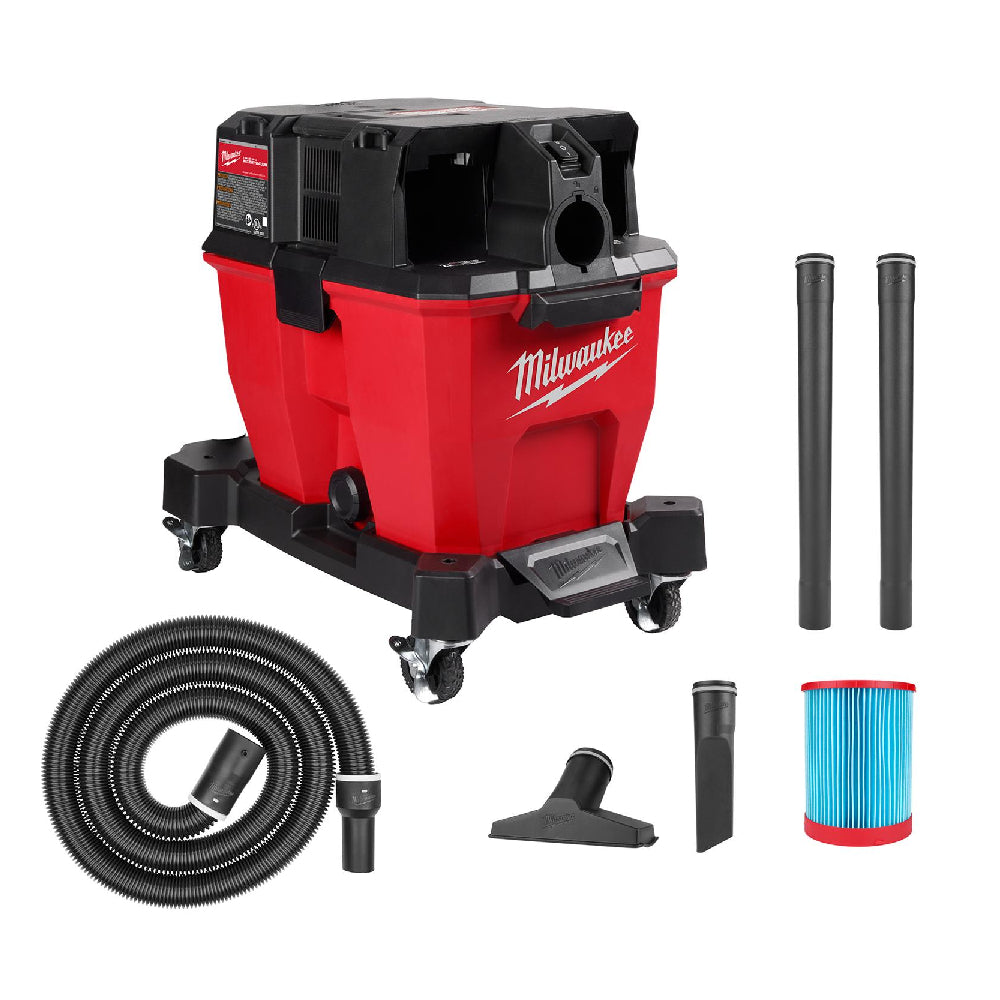 Milwaukee 0920-20 M18 FUEL Cordless Dual-Battery 9 Gal Brushless Wet/Dry Vacuum (Tool Only)