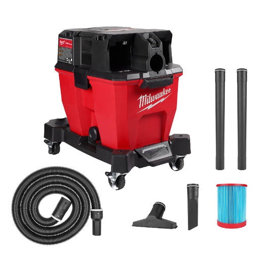 Milwaukee 0920-20 M18 FUEL Cordless Dual-Battery 9 Gal Brushless Wet/Dry Vacuum (Tool Only)