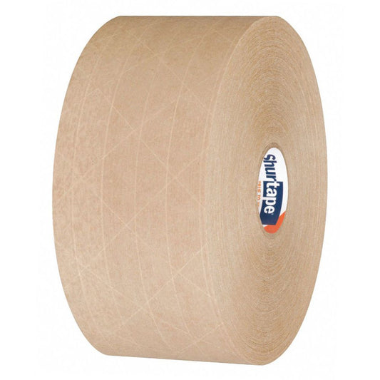 Shurtape Kraft Reinforced Water Activated Tape WP100 Roll 70MM x 138M