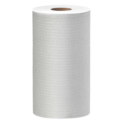 WypAll GeneralClean X60 white multi-task cleaning cloths small roll, 130 sheets, 9.8in x 12.2in, SKU 35401